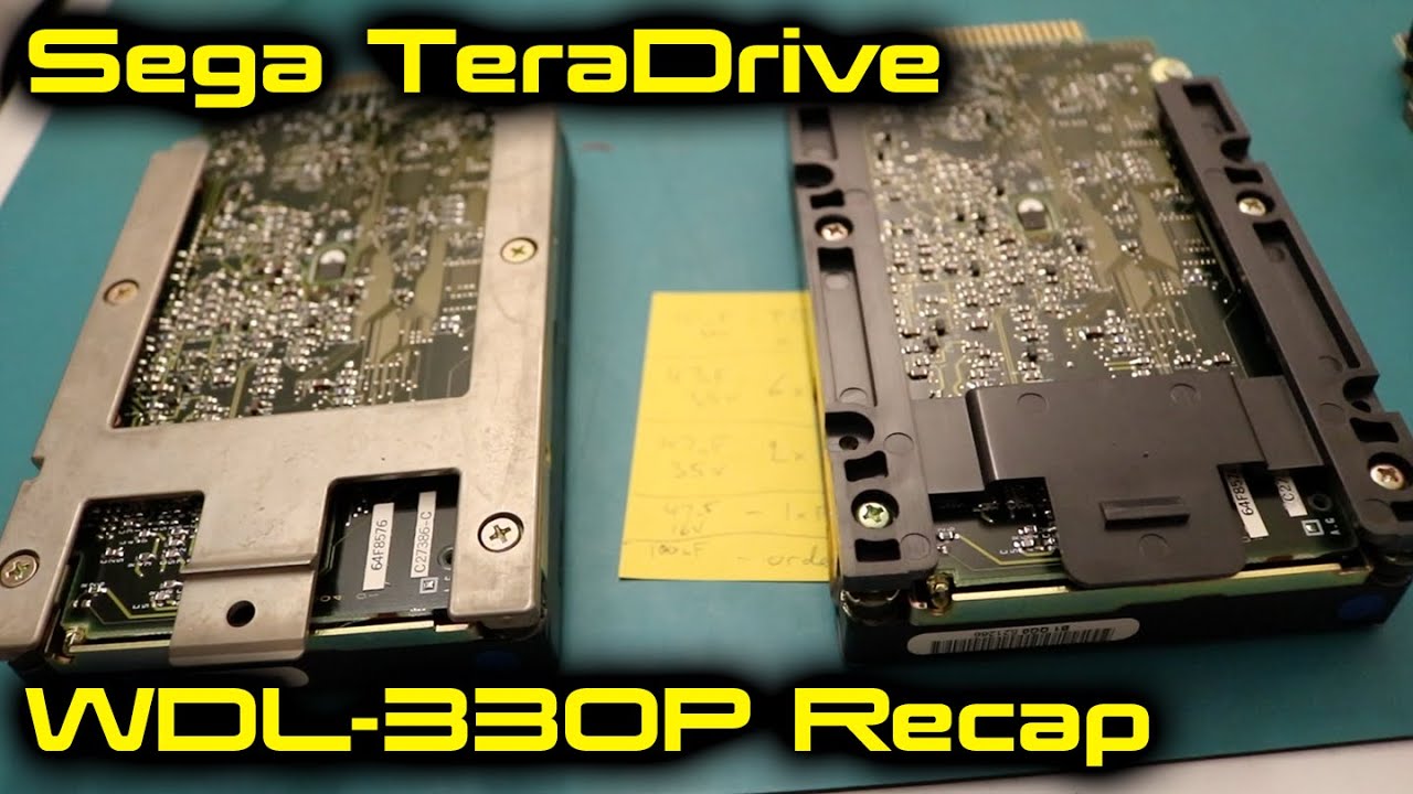 Sega TeraDrive WDL-330P Comparison