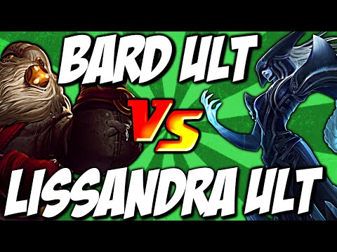 Bard Ult vs Lissandra Ult - Tempered fate vs Frozen Tomb by LoL Clash & Combo #lolclash