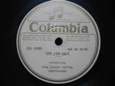 Introduction of the Savoy Orpheans (Promotion Record) - You are my heart's delight