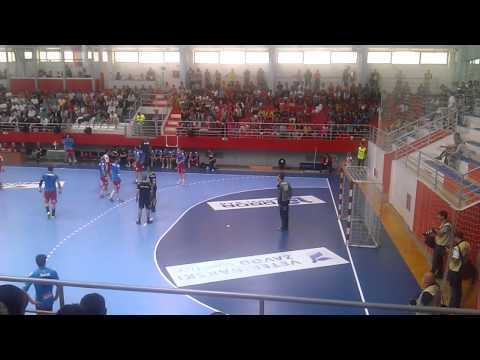 RK Vojvodina - RK Crvena Zvezda 04.06.2014. -Elezovic 1. sedmerac