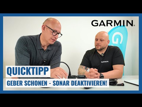 QUICKTIPP: Geber schonen - Sonar deaktivieren! | Echolotzentrum.de
