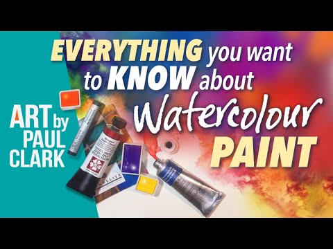 Everything you want to know about Watercolour Paint.