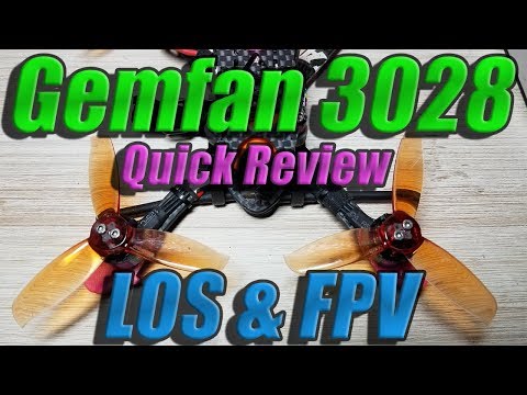 Gemfan Windancer 3028 Tri-Blade Props!