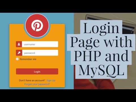 How To Create a Login Form using PHP and MYSQL Database