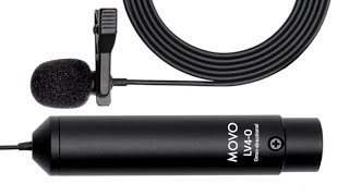Quality, Affordable XLR Lavalier Mic!  MOVO LV4-O