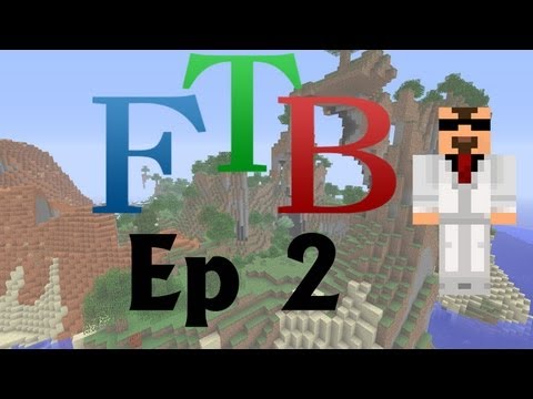 Minecraft Feed the Beast SMP S2E02: Unlimited... POWWAAA!!!