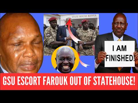TEARS! FAROUK KIBET’S LAST WORDS TO RUTO BEFORE BEING CHASED! THE SHOCKING VIDEO THAT SHAKES NATION
