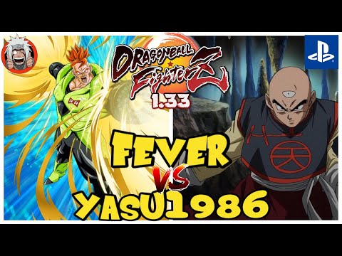 DBFZ yasu1986 vs fever (TGohan, GogetaSSB, A16) vs (Gotenks, Beerus, Tien)