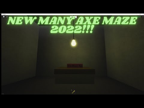 Roblox Lumber Tycoon 2- NEW Many Axe Maze 2022!!!