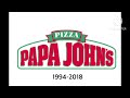 Logo History 132 Papa John S