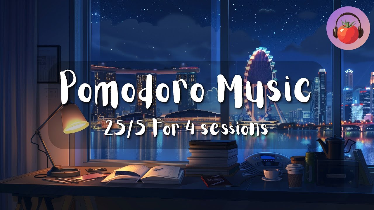 2-HOUR STUDY WITH ME | Pomodoro 25-5 🎧 Lofi Music