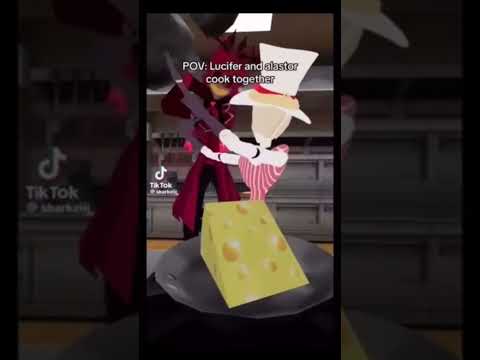 Lucifer and alastor cooking