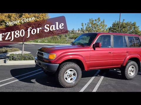 1994 FZJ80 Land Cruiser in 4K