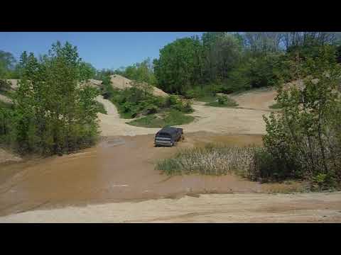 85 K5 on 40's at the Badlands in Indiana