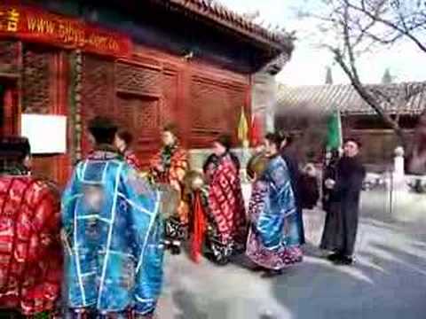 Taoist monks - Chinese New Year chanting