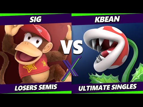 S@X 516 Losers Semis - Sig (Diddy, Ness) Vs. KBean (Piranha Plant, Bowser) Smash Ultimate - SSBU