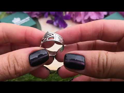 Серебряное кольцо Анх 64661