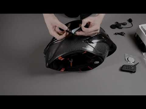 EJEAS V Series Product Installation to Helmet Tutorial - V7/V6 PRO/V4 PLUS