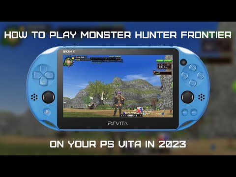 How to play MONSTER HUNTER FRONTIER on your PS VITA in 2023!!!