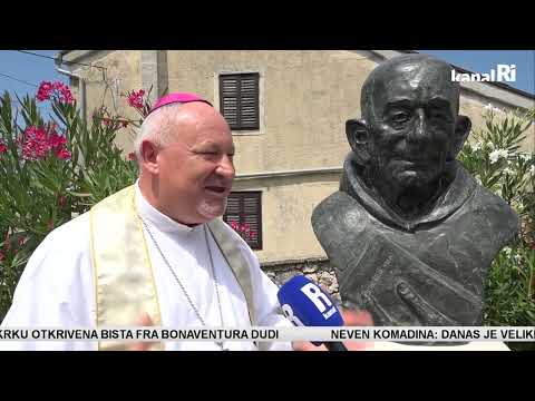 U Krasu na Krku otkrivena je bista fra Bonaventure Dude