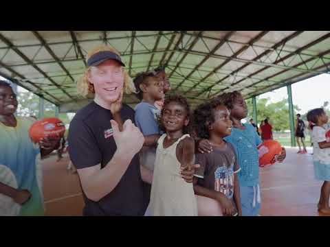 NAB AFL Academy Tiwi Islands visit