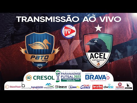 Campeonato Paranaense de Futsal - Sub 20 - 2022 - Pato Futsal Vs ACEL Chopinzinho