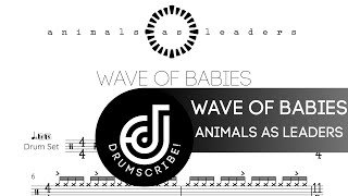 Animals as Leaders - Wave of Babies (Drum transcription) | The Drumscribe Universe