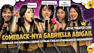 Download lagu JKT48 - JKT48 THEATER CORE || Moment Campur Aduk Antara MC Lawak Dan Kesedihan Terhadap Ella‼️ mp3