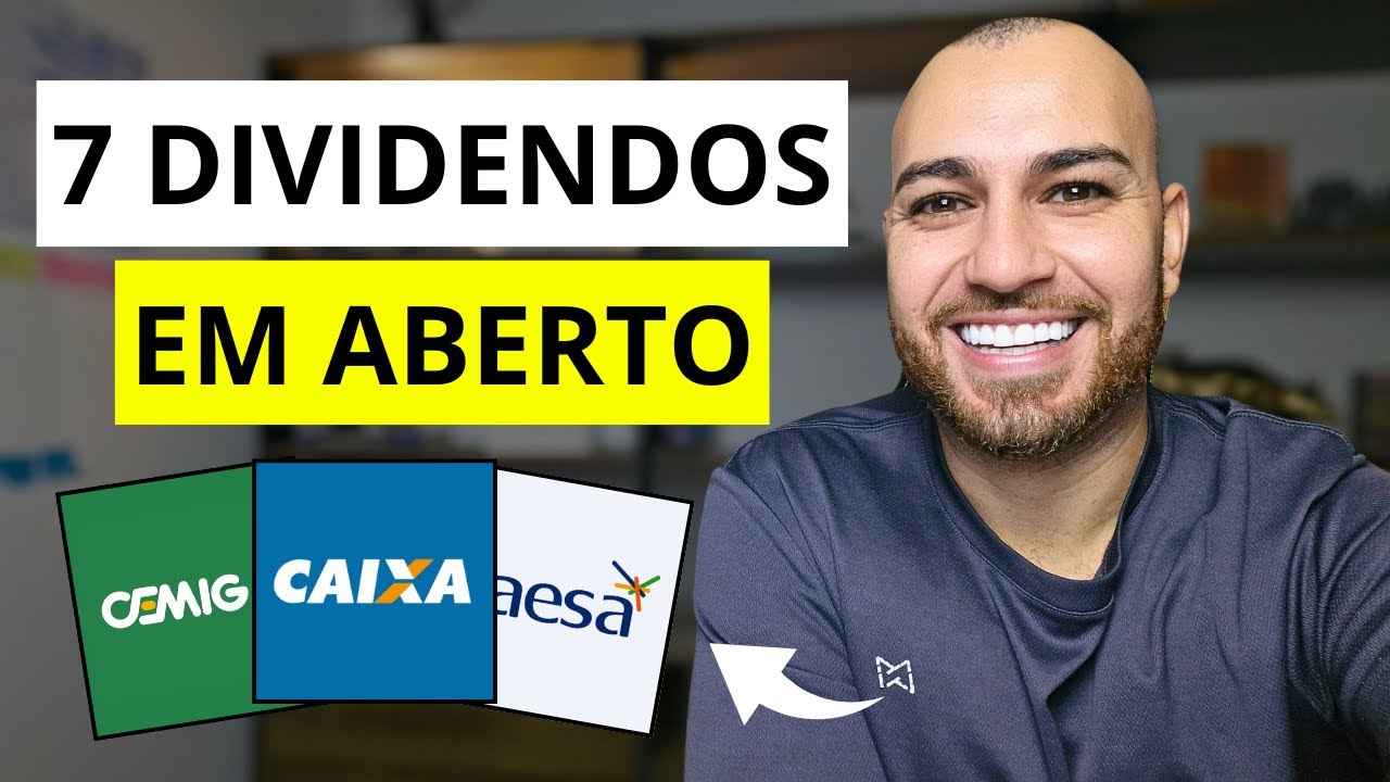 DIVIDENDS RAIN! 7 STOCKS WITH DIVIDENDS OPEN! taee11 cmig4 cxse3 and MORE!