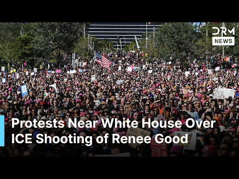 JUST IN: Protests Near White House Over ICE Shooting of Renee Good Ignite National Outrage | AC1G