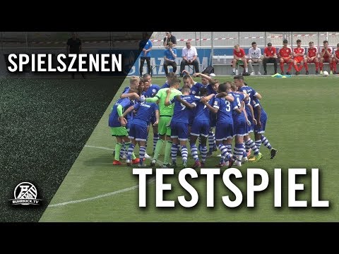 FC Schalke 04 U17 - Hombrucher SV U17 (Testspiel)
