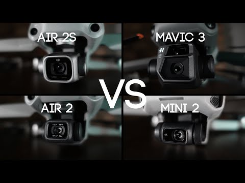 DJI Mavic 3 VS Air 2s VS Air 2 VS Mini 2 | The ULTIMATE Daylight Video Comparison