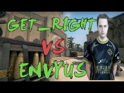 CSGO: POV NiP GeT_RiGhT vs EnvyUS (33/13) mirage @ CCS Kick-off Season Finals