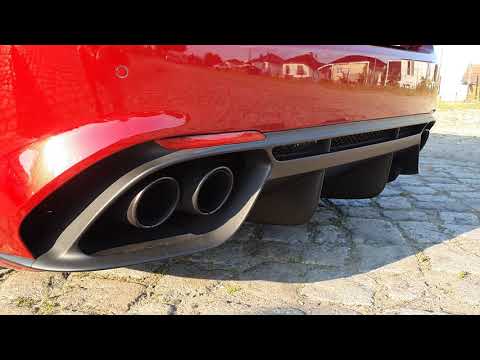 ItaloEcu - Alfa Romeo Giulia QV Schubabschaltung, Pops & Bangs, Schubblubbern