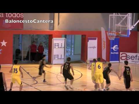 CANOE NC - REAL MADRID.  Cadetes 1º año. Torneo FLL 2011 (BaloncestoCantera)