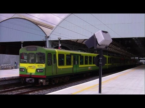 Dart Train number 8314 - Pearse Station, Northbound