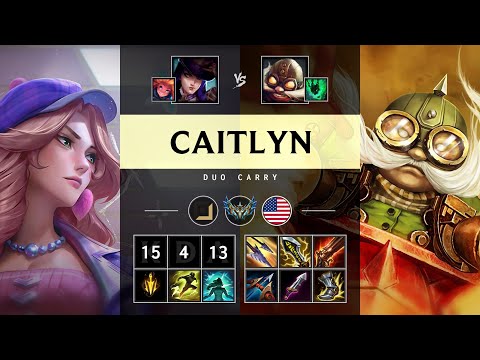 Caitlyn ADC vs Corki - NA Challenger Patch 25.17