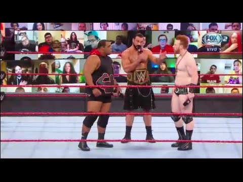 WWE RAW 12/28/20 Drew McIntyre, Sheamus & Keith Lee Full Segment + Sheamus Attacks Keith Lee