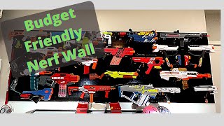 Budget Friendly Nerf Wall Tutorial