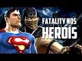 Fatality Dos Her is Da Dc Mortal Kombat X Dc Universe