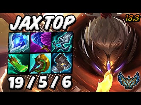 Jax vs Fiora [ TOP ] Korea Challenger Patch 13.3 Season 13 💥