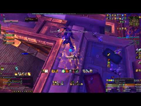 Atal'Dazar Mythic +19 score +1 TYRANNICAL TEEMING VOLCANIC AWAKENED prot paladin