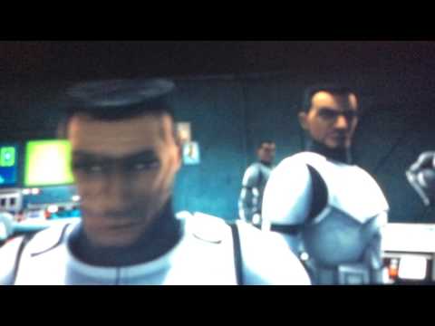 Clones try to defend the outpost