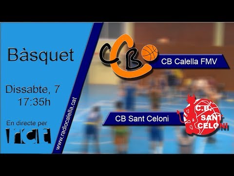 [Transmissió Esportiva] Bàsquet: CB Calella - CB Sant Celoni