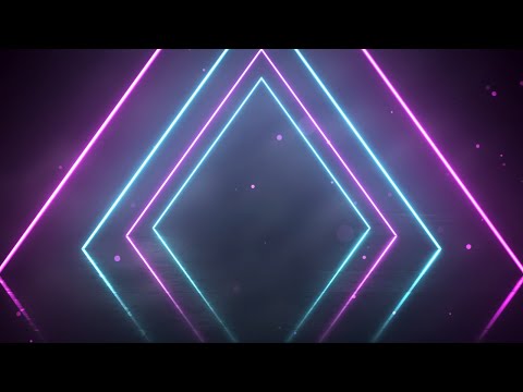 Neon Lights Modern Animated Loop Background - Free Footage - VFX Samrat