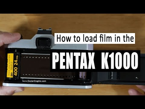 Pentax K1000: How to Load Film in the Pentax K1000 Camera