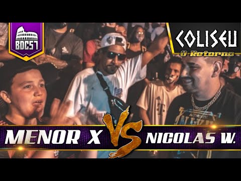 (TAVIN CAMELÔ) NICOLAS WALTER (RS) X MENOR X - PRIMEIRA FASE - BATALHA DO COLISEU - EDIÇÃO 57