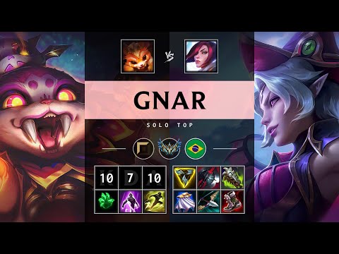 Gnar Top vs Fiora - BR Challenger Patch 25.08
