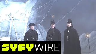 The Terror Cast Tease Season 1 & Talk Butt Prosthetics | SYFY WIRE video