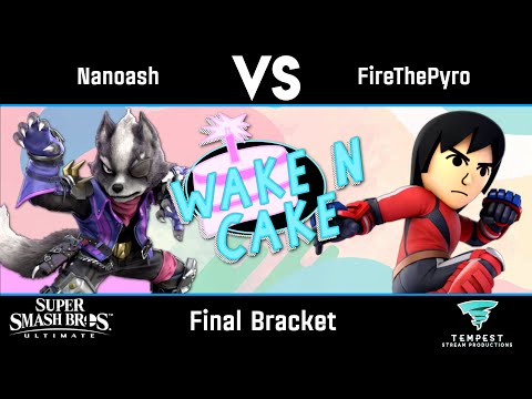 Nanoash (Wolf) vs FireThePyro (Mii Brawler) Winner's Finals WnC HTC #10